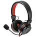 Snakebyte Head:Set S Auriculares Alámbrico Diadema Juego Negro, Rojo
