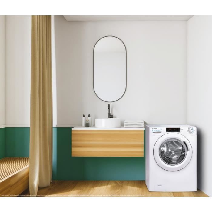 Lave linge séchant CANDY CSW 475TWMEFR 7 / 5 kg moteur BLDC 1400 trsmin Classe A - vue 4