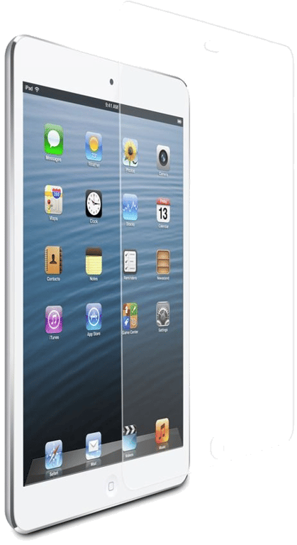 Film Protecteur Écran Ipad Mini Apple 7' 19.9 X 13.1 Cm Lingette Transparent Plastique YONIS