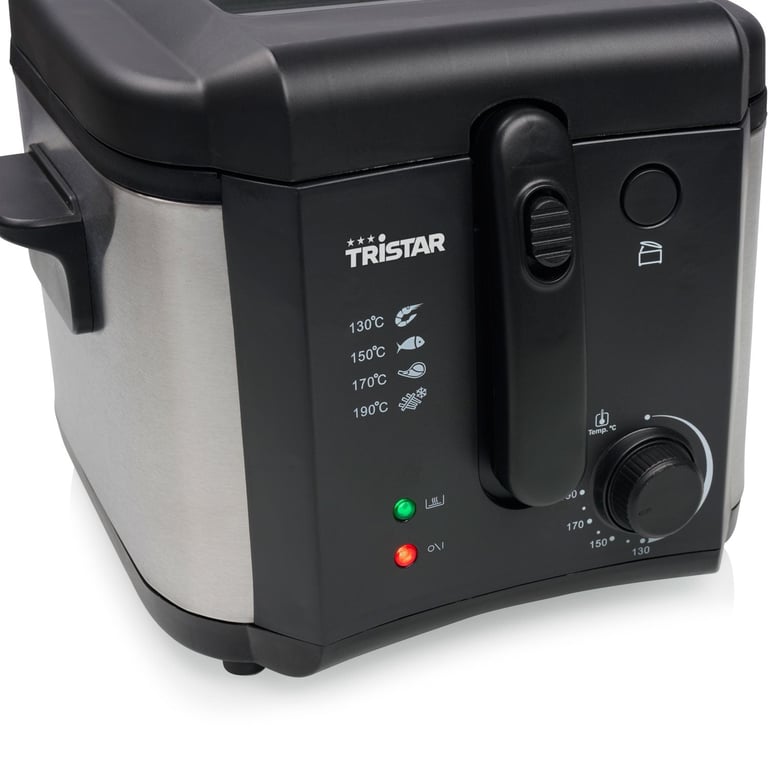 Friteuse electrique Tristar FR 6878 Friteuse Volume 25 Poignée pliable Poignées Cool Touch - vue 4