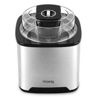 Sorbetière H.Koenig SRB80 – 2 L, 12 Watt, Bol Aluminium - vue 6