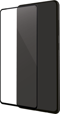 Protezione dello schermo in vetro temperato (100% di copertura della superficie) per Samsung Galaxy A71, nero