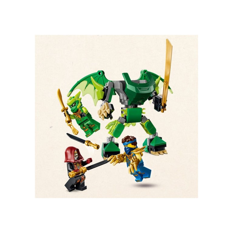 LEGO NINJAGO Dragons Rising 71862 Mecha Dragon de Lloyd avec figurines Vert - Neuf