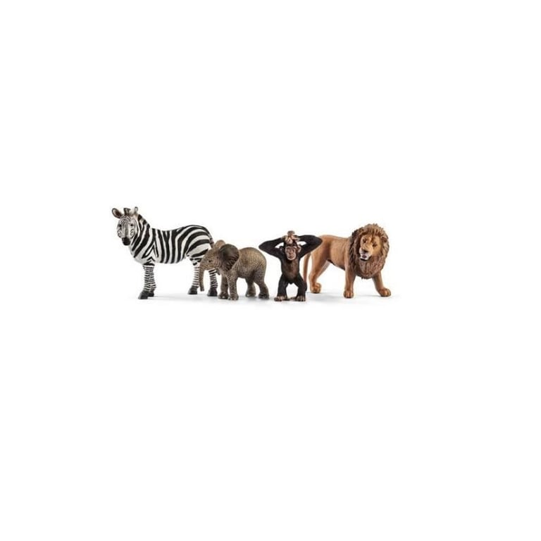 Figurines les animaux d'Afrique jouets pour enfants dès schleich 42387 Wild life - vue 4