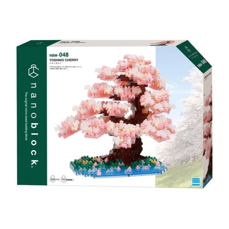 Bandai Nanoblock Cerisier en Fleurs Deluxe 990 pcs - vue 3