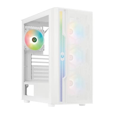 Boitier PC - BITFENIX - Apollo ARGB - Sans alimentation - Moyen tour - Format ATX - Blanc
