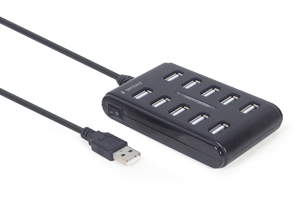 Gembird UHB U2P10P 01 hub & concentrateur USB 2.0 Type A Neuf - vue 3