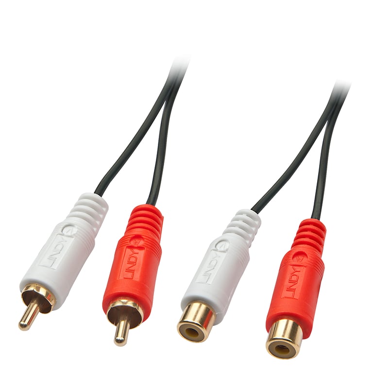 Lindy Rallonge audio Premium 2 x RCA (Cinch), 10m