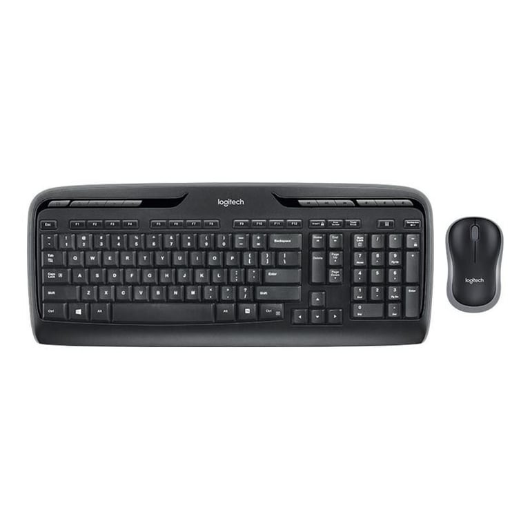 Logitech Wireless Combo MK330 clavier incluse Bureau USB QWERTZ Allemand Neuf