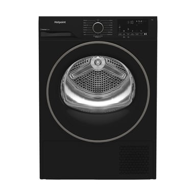 Hotpoint HPT 94D BBS IT asciugatrice Libera installazione Carico frontale 9 kg Nero