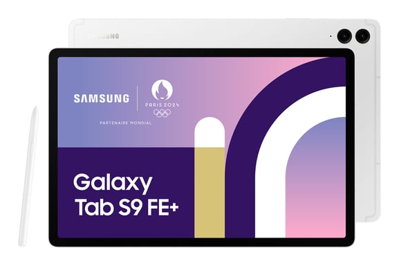 Galaxy Tab S9 FE+ (12.4'') 128 Go, Argent