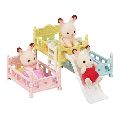 Lits Superposés Sylvanian Families avec Accessoires Amusants