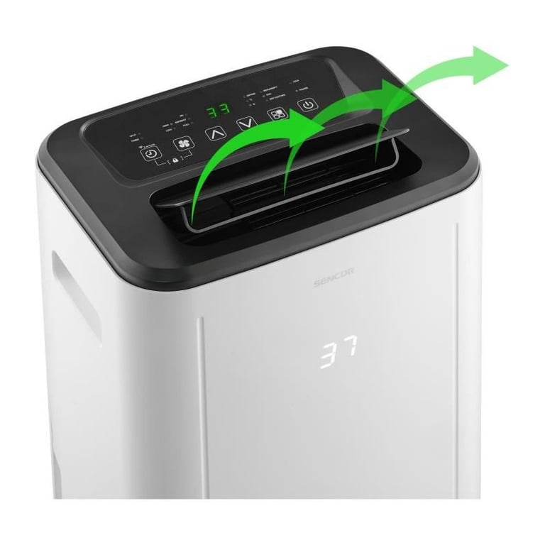 Déshumidificateur mobile intelligent SENCOR SDH 2028WH 20 /jour Réservoir : 6 2 vitesses - vue 4
