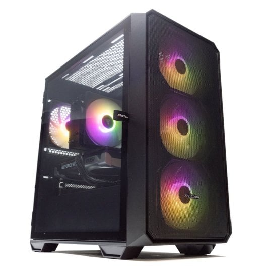PC Gamer PcCom Ready Ryzen 5 DDR5 SSD RTX 5060 Ti Windows 11 Home Neuf - vue 3