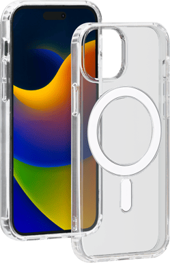 Coque Compatible MagSafe Hybride Transparente pour iPhone 15 Plus Bigben