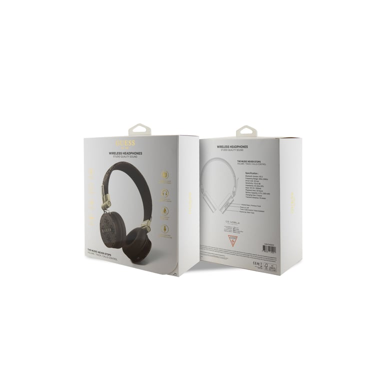Casque Sans Fil Guess GUBH704GEMK Cuir PU Autonomie 32h IPX4 - vue 9