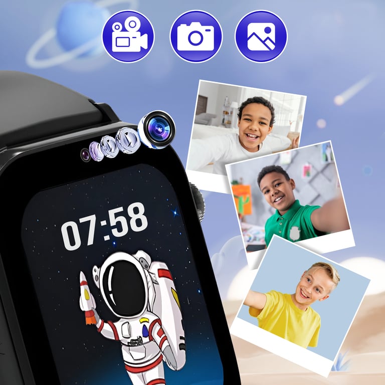 Montre intelligente Wifi pour enfants avec GPS et appels 4G Look Me Neuf - vue 3