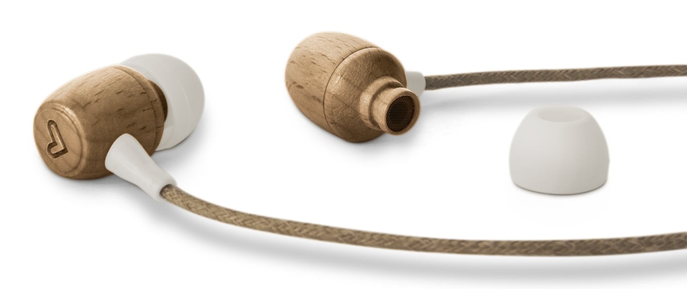 Écouteurs Energy Sistem Earphones Eco BT – Bluetooth 5.1, Bois Durable - vue 3