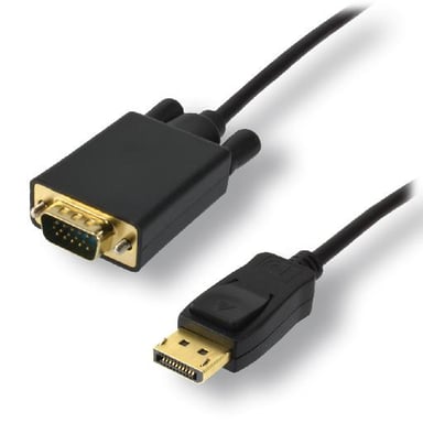 MCL MC294-1,5M cavo video e adattatore Mini DisplayPort VGA (D-Sub) da 1,5 m Nero