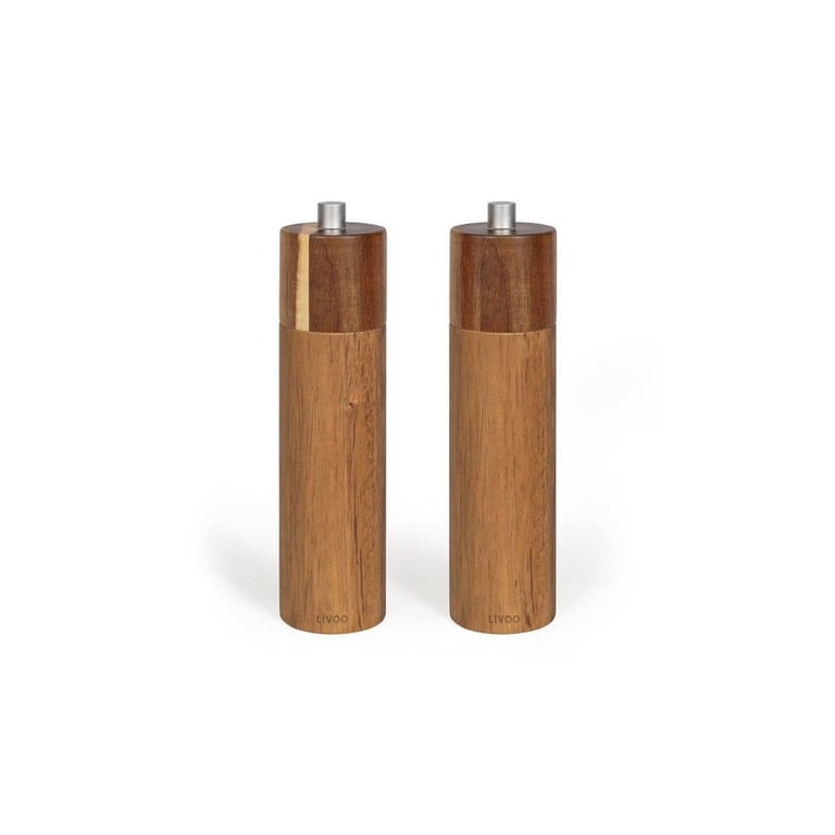 Moulin à sel et poivre Livoo MEN425 Acacia 40 ml Meule en céramique - vue 2