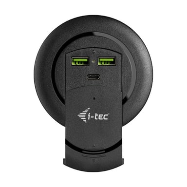 i-tec CHARGER96WD chargeur d'appareils mobiles Universel Noir Secteur Charge rapide Intérieure