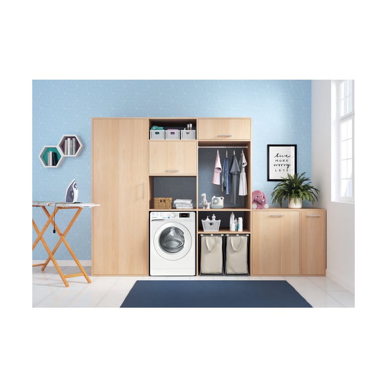 Indesit BWE 91296X WV IT machine à laver Charge avant 9 kg 1200 tr/min Blanc - Neuf