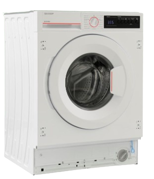 SHARP Lave-Linge 8 kg 1400 tr/min ES-NIB814BWNA