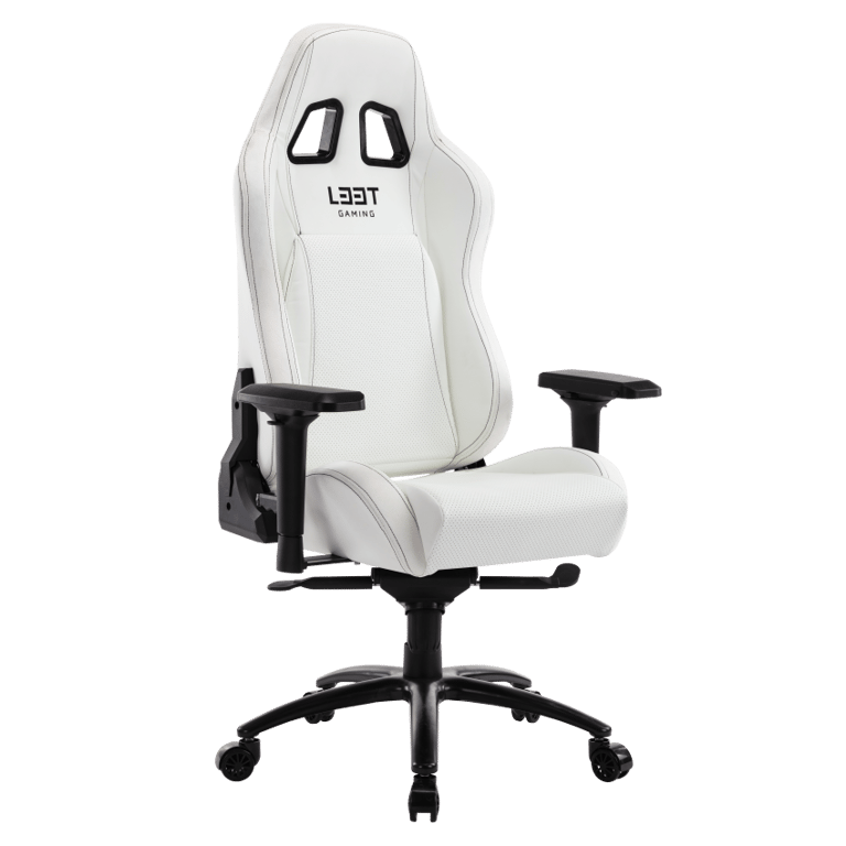 L33T GAMING - Fauteuil gaming E-Sport Pro Comfort - Blanc - L33T Gaming