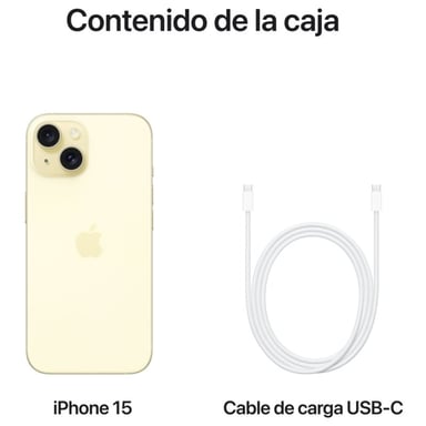 iPhone 15 (5G) 256 Go, Jaune, Débloqué