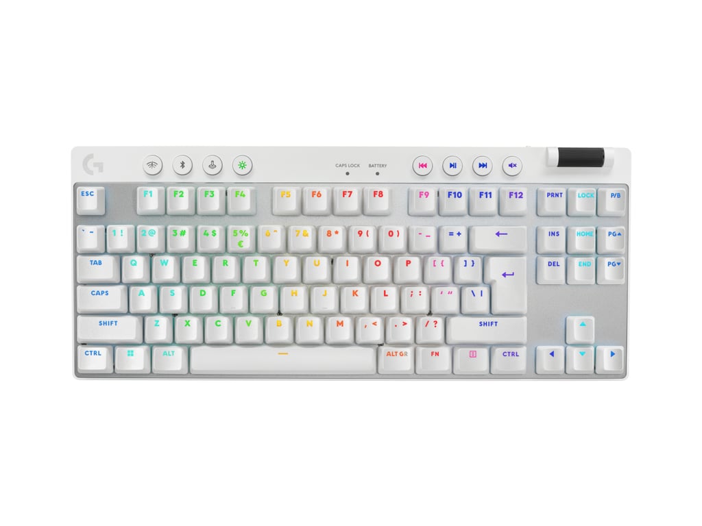Clavier de jeu Logitech G PRO X TKL Mécanique Sans fil Rétroéclairage dynamique - vue 4
