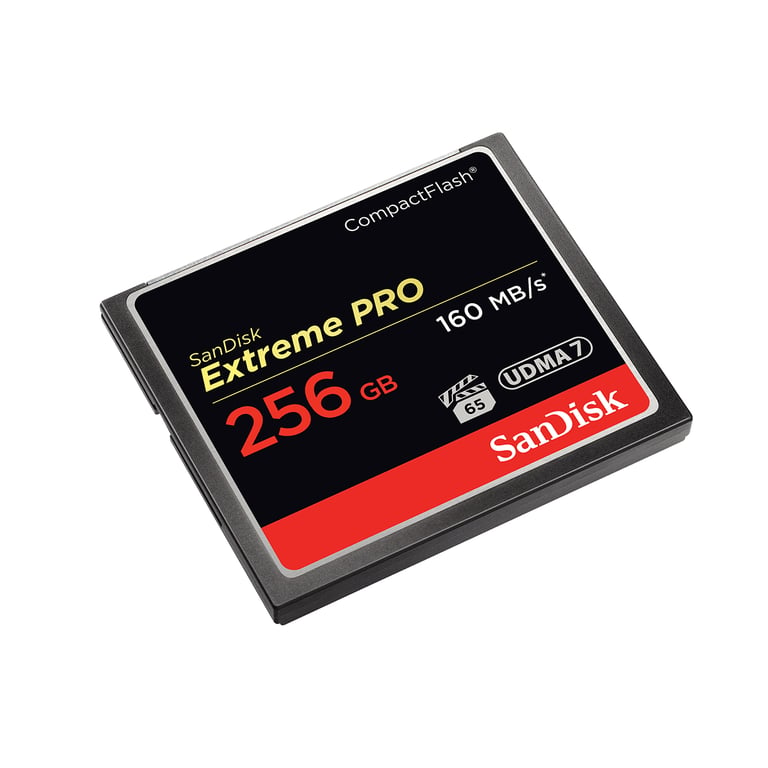 SanDisk Extreme PRO, 256GB 256 Go CompactFlash - Neuf