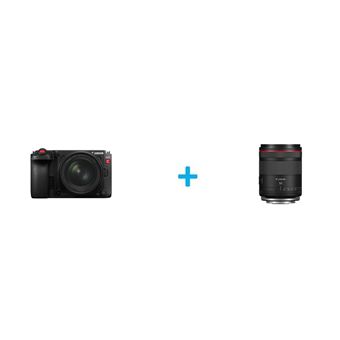 Caméra vidéo plein format Canon EOS C50 + poignée XLR + Objectif CANON RF 50mm F1.4 VCM - vue 2