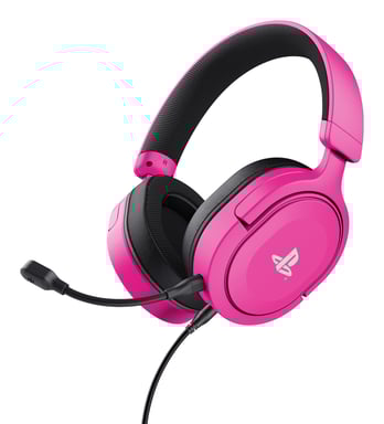 Trust GXT 498P Forta Cuffia cablata Archetto Play Rosa
