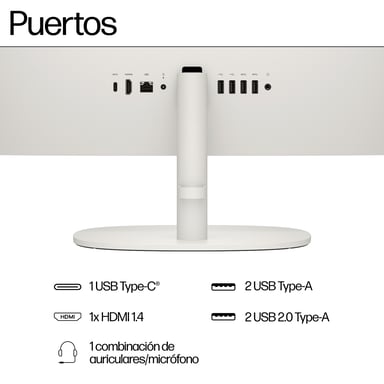 HP N100 Blanc - vue 5
