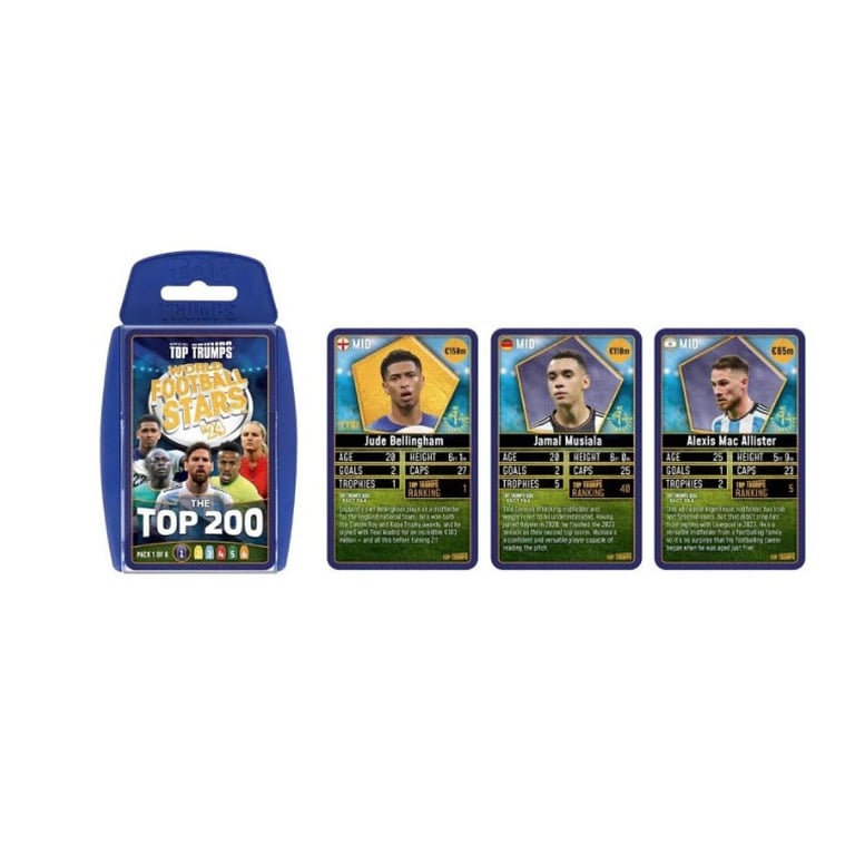 Top 200 world football stars pack 1 - vue 1