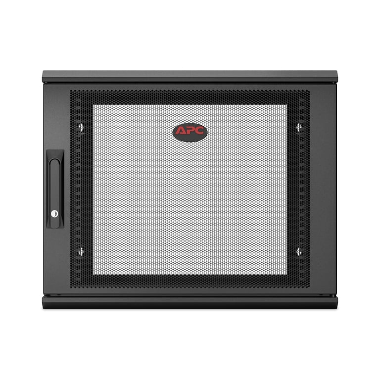 APC NetShelter WX AR109SH4 9U armoire de brassage 19 pouces montage mural pré assemblé profondeur 400 mm Neuf - vue 3
