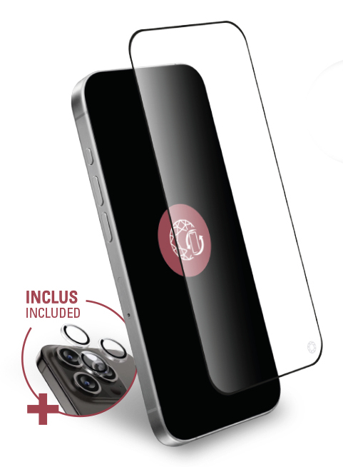 Pack Protège écran + Protège Lentilles caméra Forceglass pour iPhone 16 Pro Max - vue 3