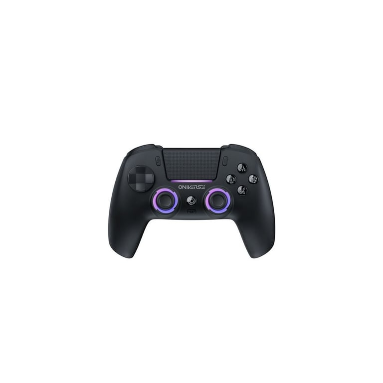 Manette sans fil Oniverse Starion Noir Bluetooth Hall Effect PS5/PS3 PC Android iOS, boutons mécaniques, gyro 6 axes, Turbo, jack 3,5 mm, 1500 mAh - Neuf