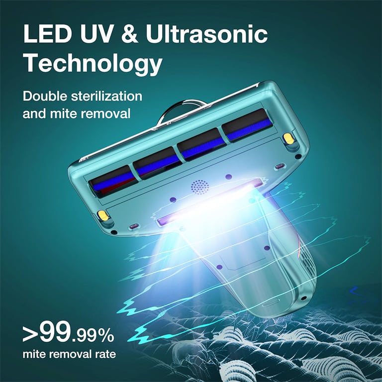 Aspirateur Anti acariens Manuel Jimmy BX6 Ouverture d'Aspiration Élargie 240mm Lampe UV et Technologie Ultrasons Neuf - vue 4