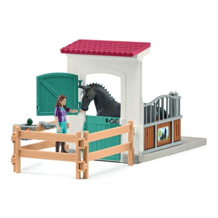 Horse Box Lisa et Storm, Figurine cheval et accessoires,  42709 Horse Club, des 5 ans - Neuf