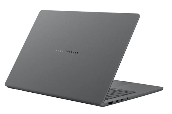 PC Portable : Zenbook A14 Snapdragon X Plus X1P-42-100 (14”) 3.2 GHz, 1 To, 32 Go, Qualcomm Adreno, Gris - AZERTY
