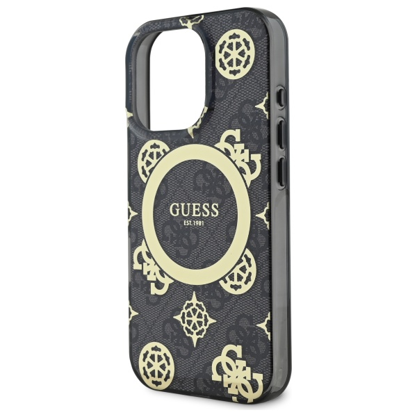 Guess IML Peony On 4G Background Case with MagSafe for iPhone 16 Pro Max 6.9 GUHMP16XH4PYEEK - vue 3