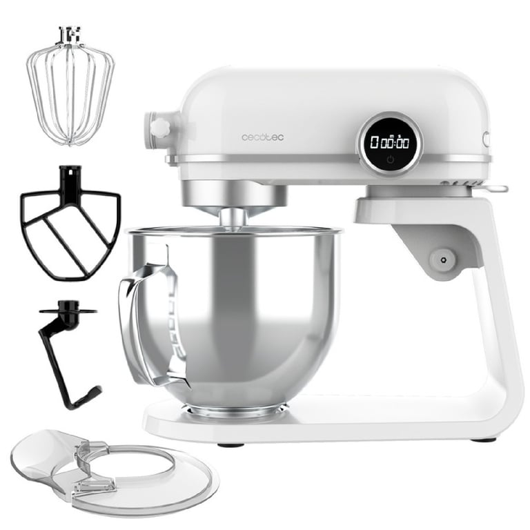 Robot Pétrisseur Cecotec Twist&Fusion 4500 Luxury – 800 W, Bol Inox 5,2 L, 8 Vitesses - vue 3