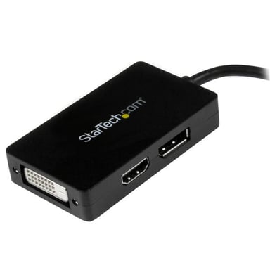 StarTech.com Adattatore da viaggio da Mini DisplayPort a DVI / DisplayPort / HDMI - Convertitore video 3 in 1