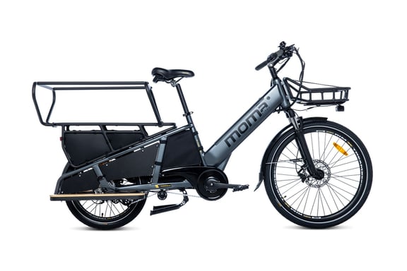 Cargobike Electrica, E-Long Tail, Aluminio, SHIMANO ALTUS 7v, Autonomia hasta 90km, Bateria 48V 13Ah