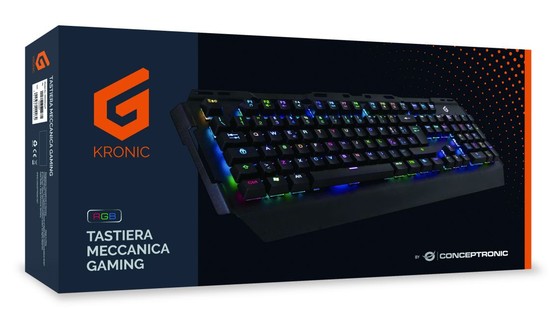 Conceptronic KRONIC clavier USB QWERTY Italien Neuf - vue 2