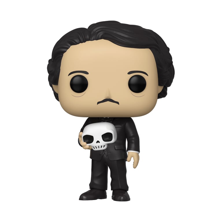 FUNKO Pop Icons: Edgar Allan Poe W/ Skull Neuf