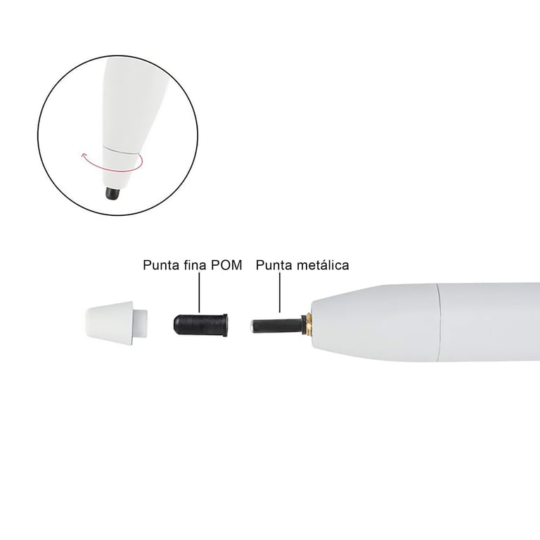 LEOTEC Stylus ePEN 140 mAh iOS Android Windows LESTP01W - vue 2