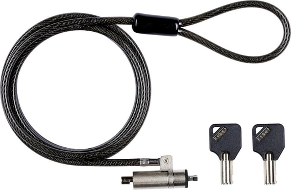 eSTUFF GLB220301 Cavo antifurto nero 1,8 m