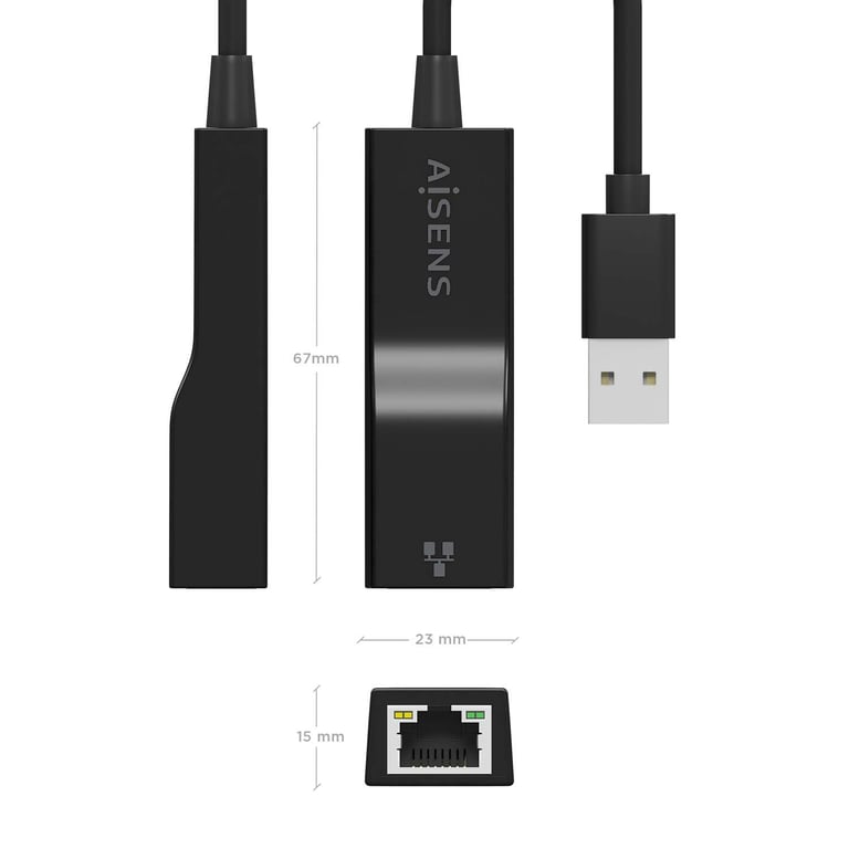 AISENS A106 0766 carte réseau Ethernet 1000 Mbit/ Neuf - vue 2